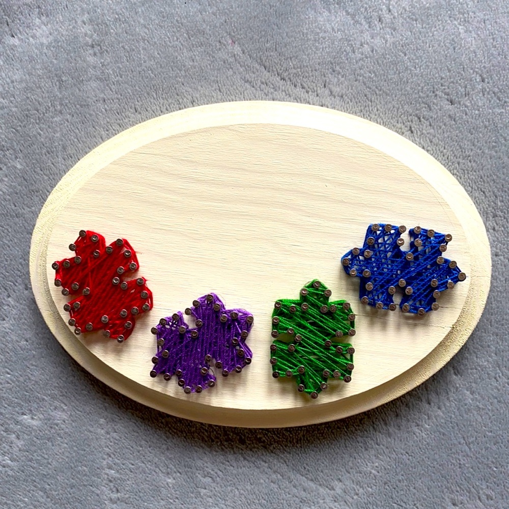 New String art puzzle, space for personalization